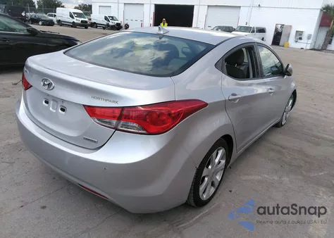 2012 Hyundai Elantra Limited (Ulsan Plant) z USA, uszkodzony, nr VIN KMHDH4AE1CU463219